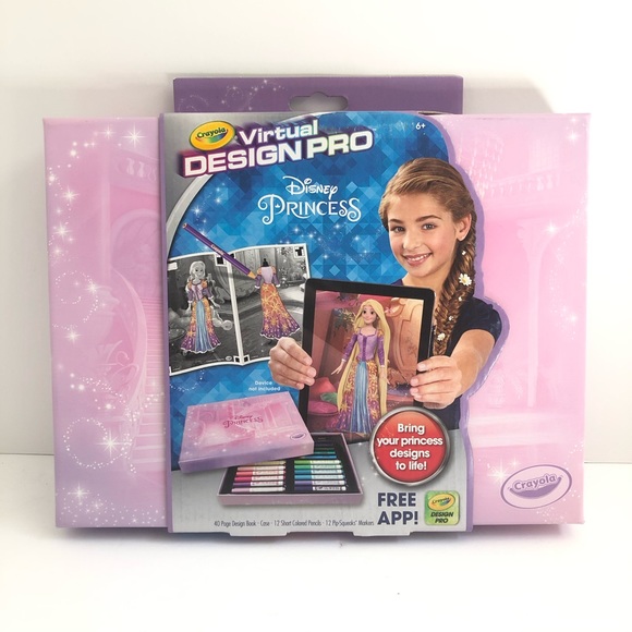 Virtual Design Pro Disney Princess Coloring Kit - Picture 1 of 5